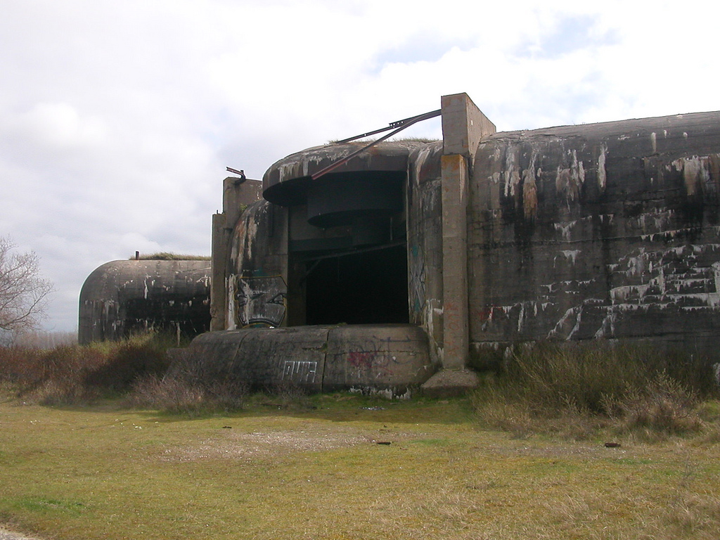 Batterie côtière de Oldenburg comme il semble aujourd'hui